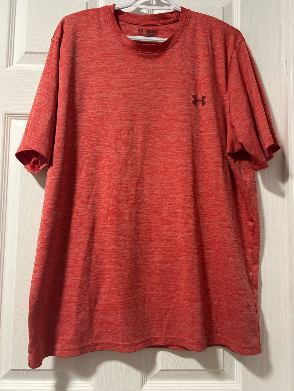 Under Armour Men’s Red Heather Performance Tee